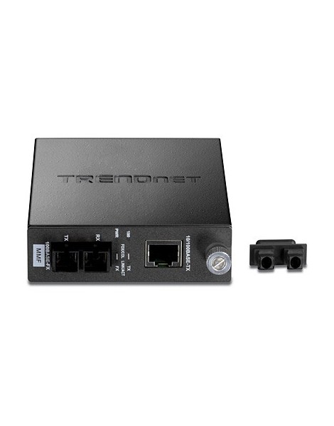 CONVERTIDOR DE FIBRA SC MULTIMODO DE 100BASE-TX A 100BASE-FX TRENDNET