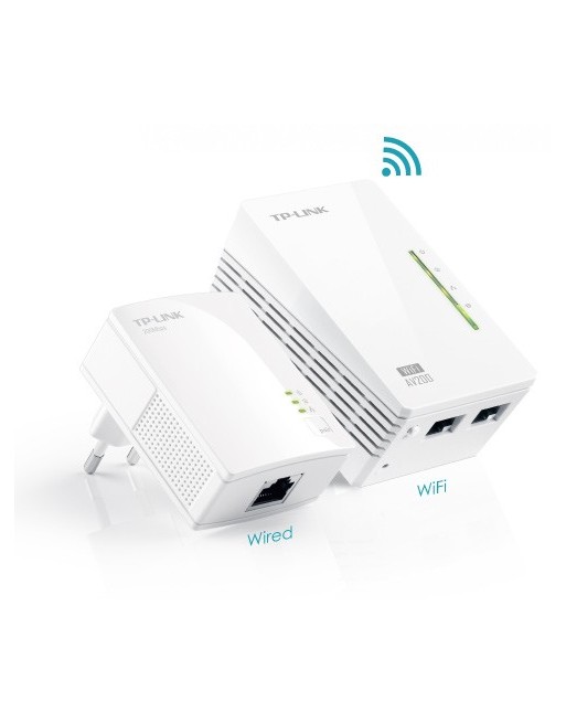 KIT EXTENSOR POWERLINE WIFI AV500 A 300 Mbps TPLINK