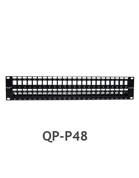 PATCH PANEL DE 48 PUERTOS CAT 6