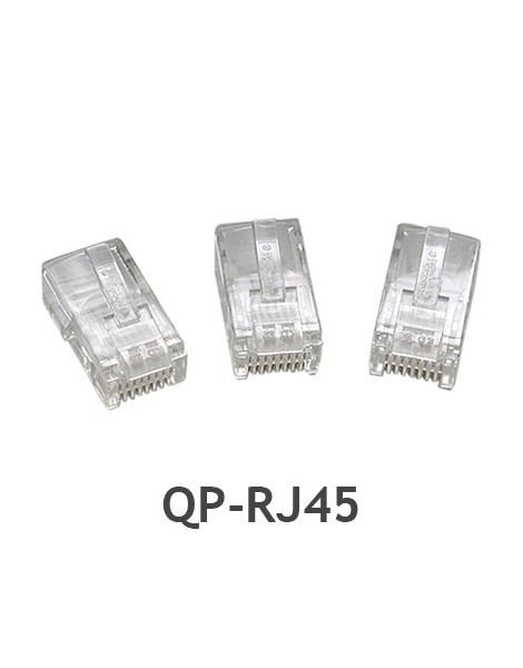 CONECTOR RJ45 CATEGORIA 5E QPCOM