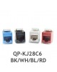 CONECTOR KEYSTONE JACK CATEGORIA 6 QPCOM