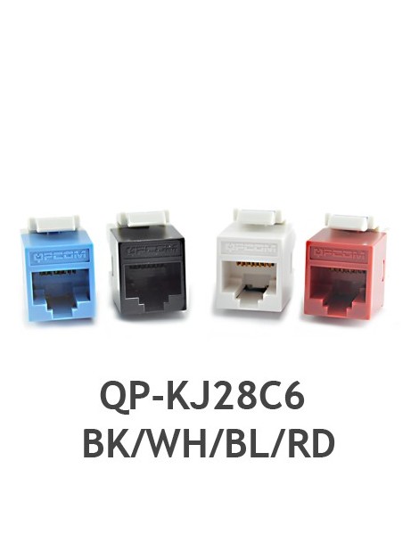 CONECTOR KEYSTONE JACK CATEGORIA 6 QPCOM