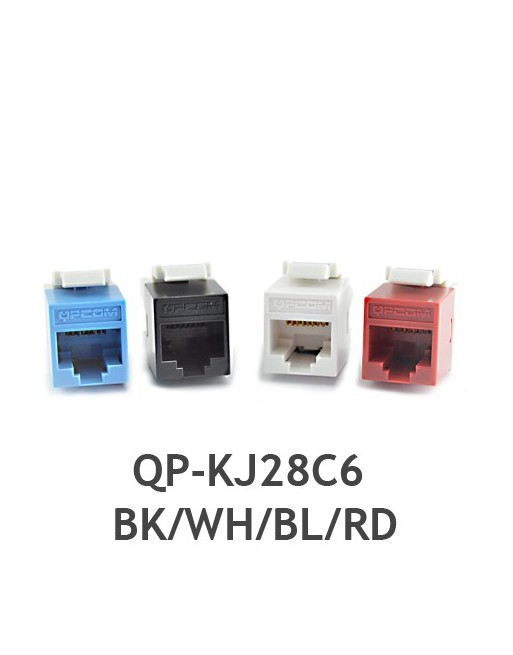 CONECTOR KEYSTONE JACK CATEGORIA 6 QPCOM